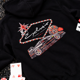 Hoodie noir VEGAS